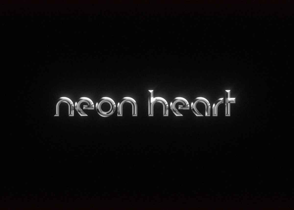 Ian Crane - Neon Heart Productions logo animation and brand identity